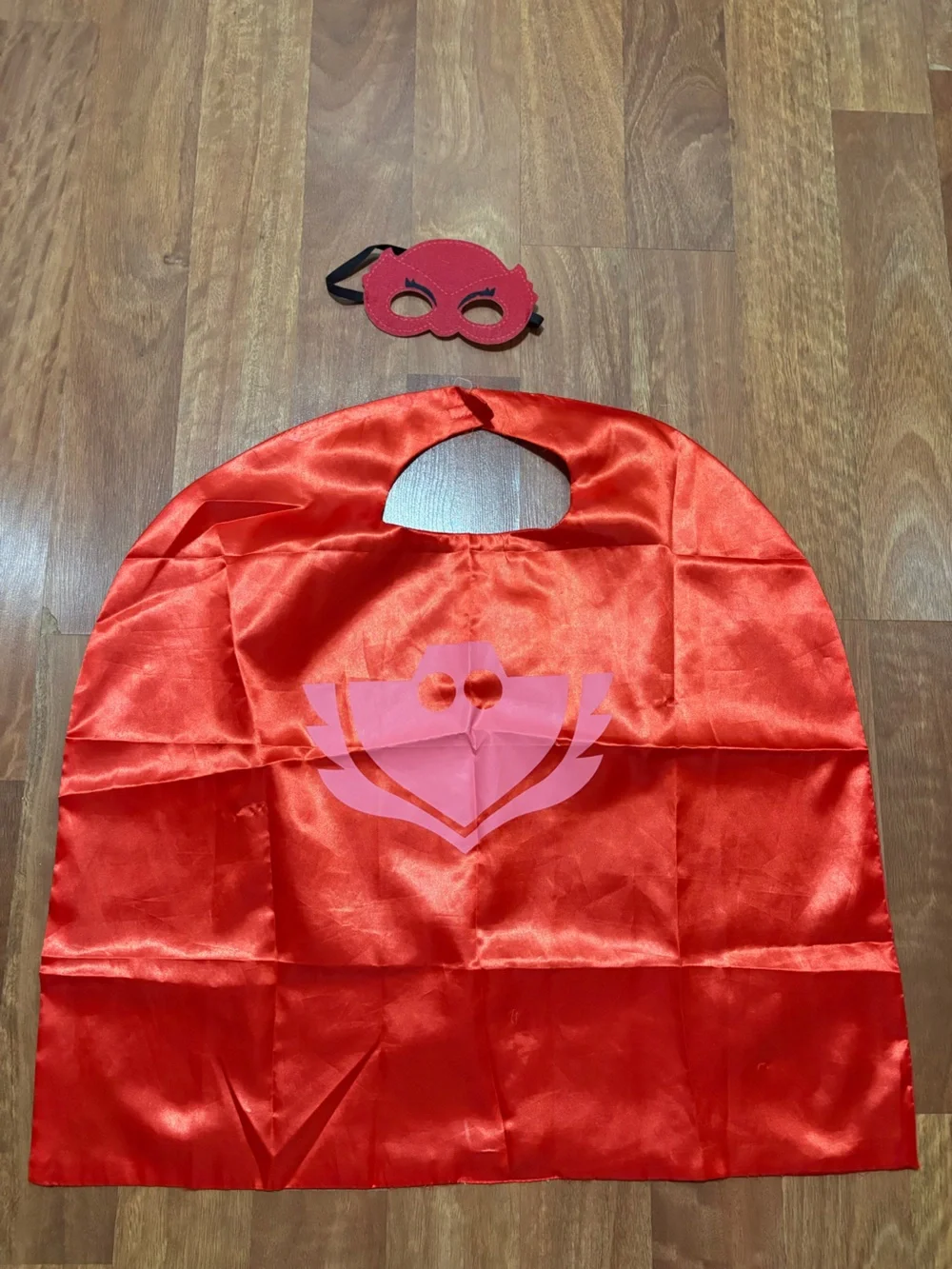 PJ Masks Owlette Cape and Mask Dress Up Set Fits 4-6X